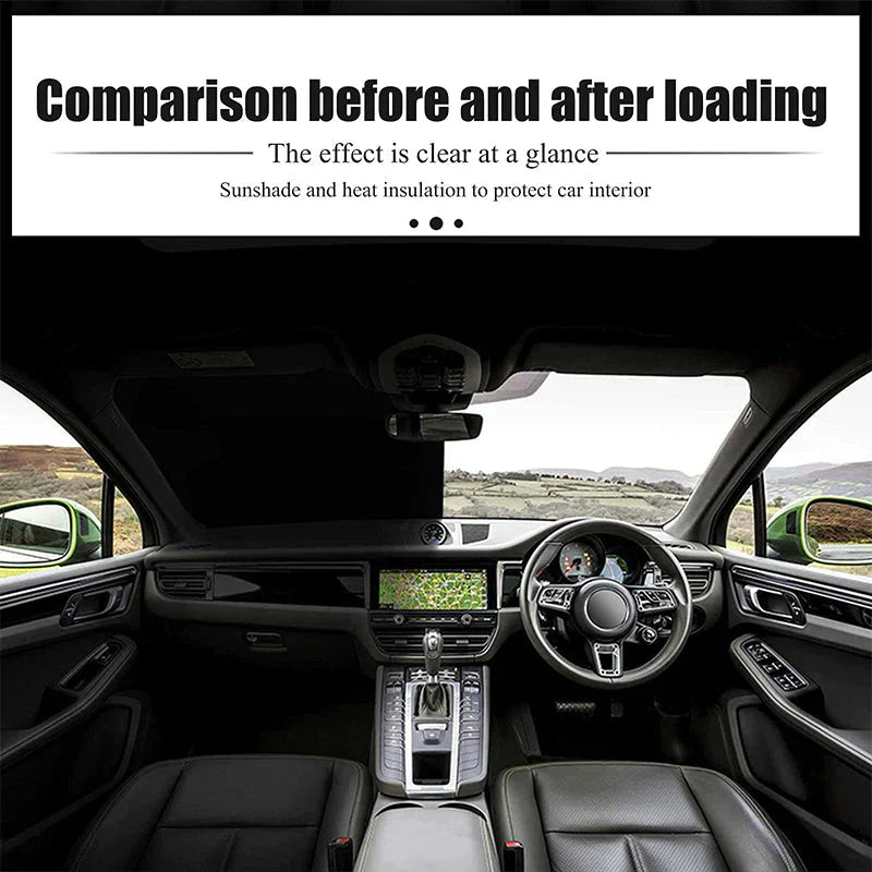 Сенник за кола, термощит за предно стъкло