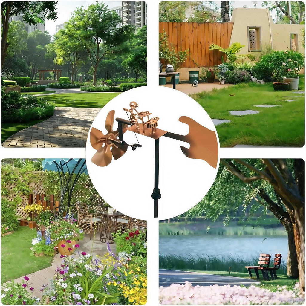 🔥Последен ден с 49% отстъпка🥁Ограничено количество ръчно изработени вятърни мелници с прът🎸