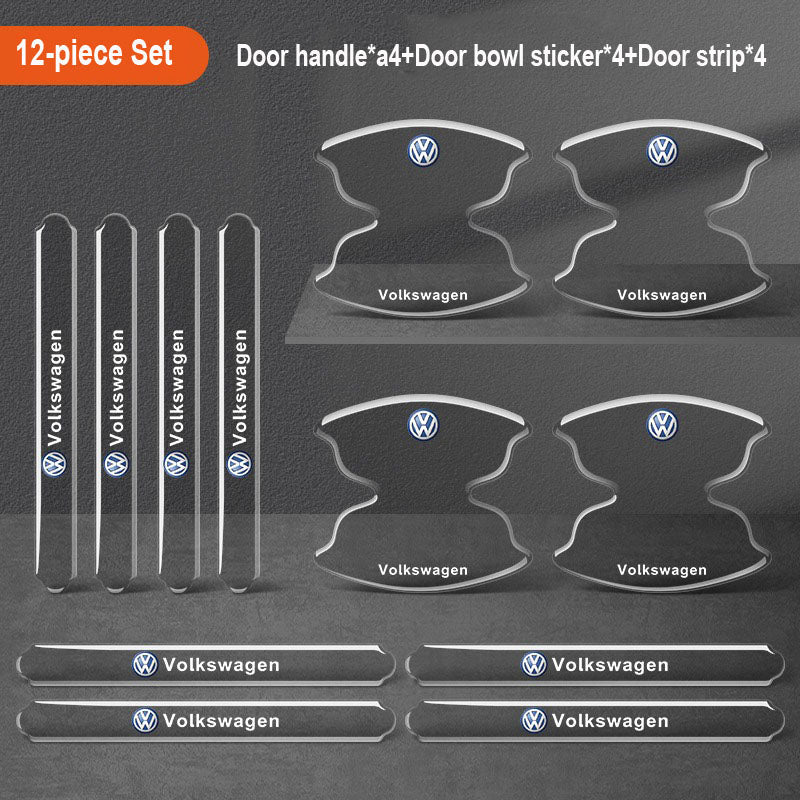 Сгъстено лепило за автомобилни врати с лого ✨8 бр.✨