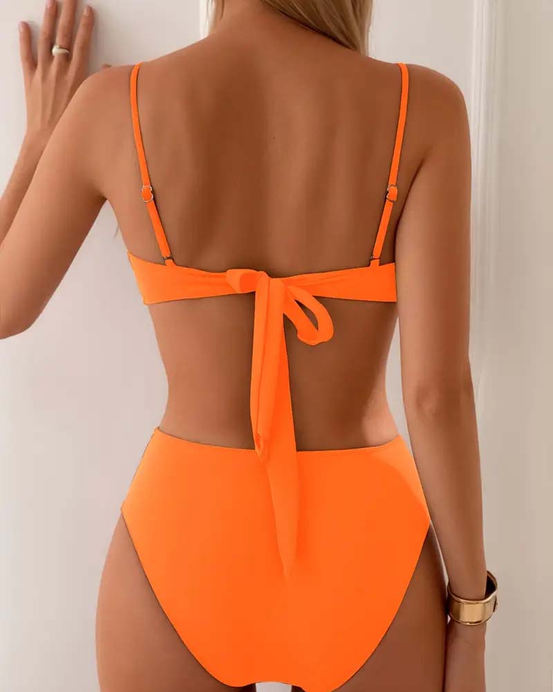 Szexi, divatos kétrészes bikini
