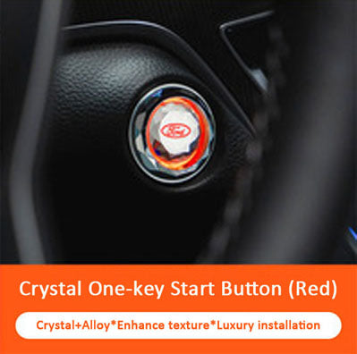 Promoție excelentă🔥Reducere de 49%🔥Buton de protecție cu cristal cu o singură cheie pentru pornire