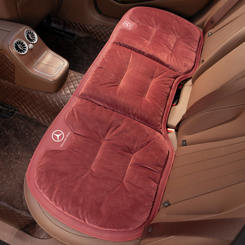 Къса плюшена възглавница за зимни столчета за кола