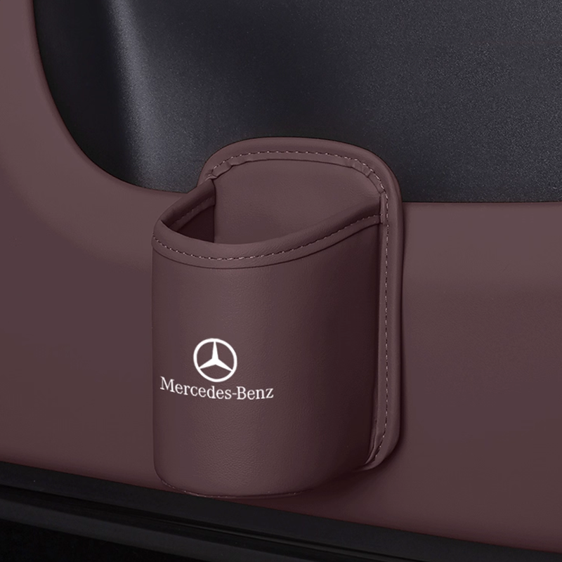 Кожена поставка за чаши Velora – лесна за инсталиране, възможна е персонализация на логото