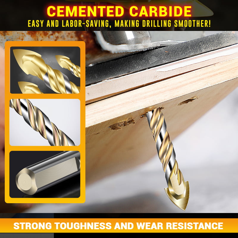 Триъгълно свредло от волфрамова стомана с висока твърдост