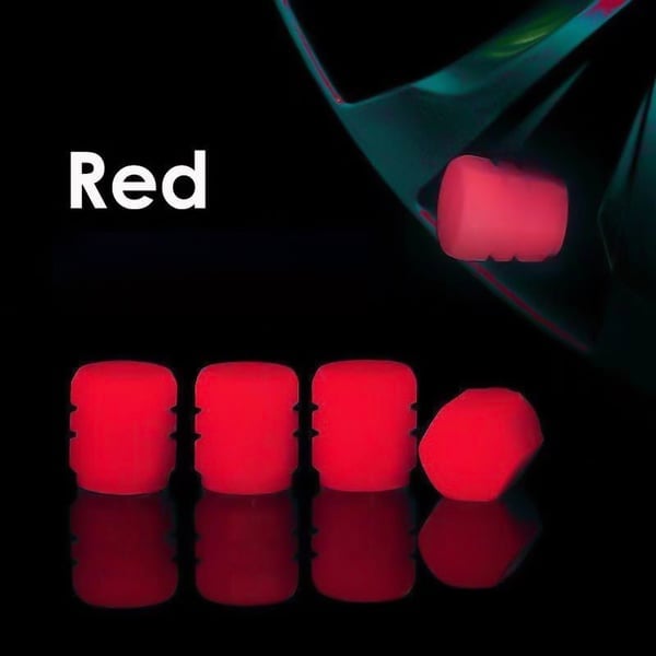 Fluoreszkáló gumiabroncs szelepsapkák