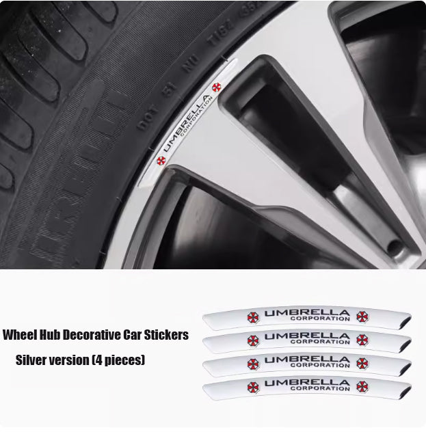 Гореща разпродажба ✨50% отстъпка ✨3D стикер за метална джанта с личност (4 бр.)