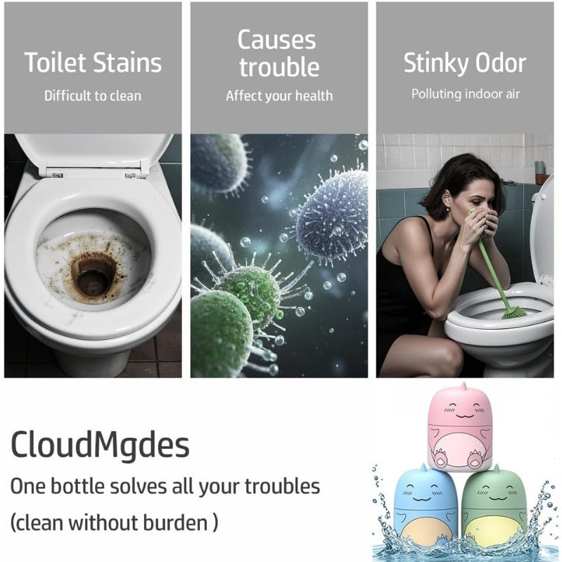 Автоматично почистващо устройство за тоалетна чиния