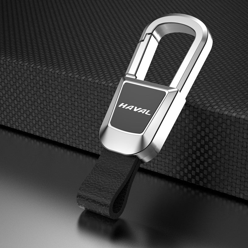 🎉Висококачествен ключодържател за кола от естествена кожа