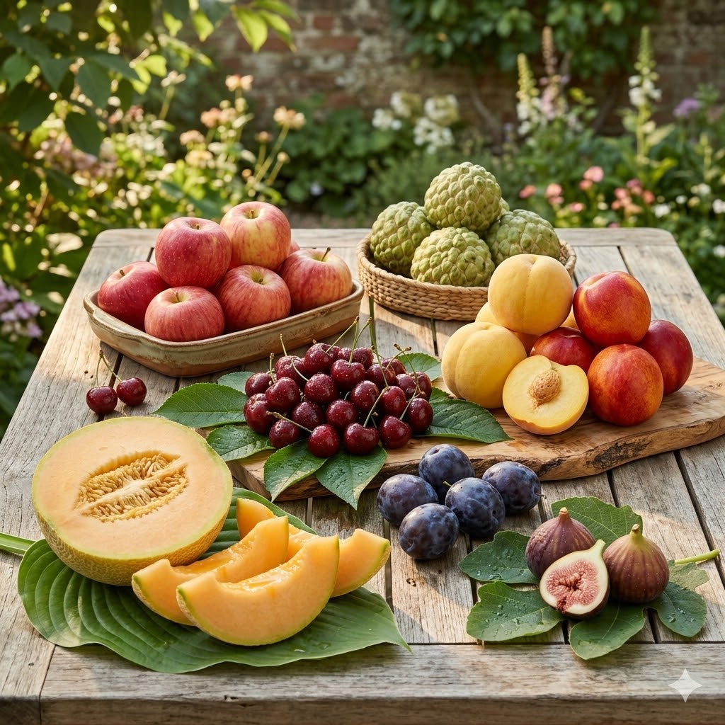 🍃 Серия Heirloom Manor: Комплект от 13 селектирани плодови семена (без ГМО) 🌳 – Най-продаван продукт
