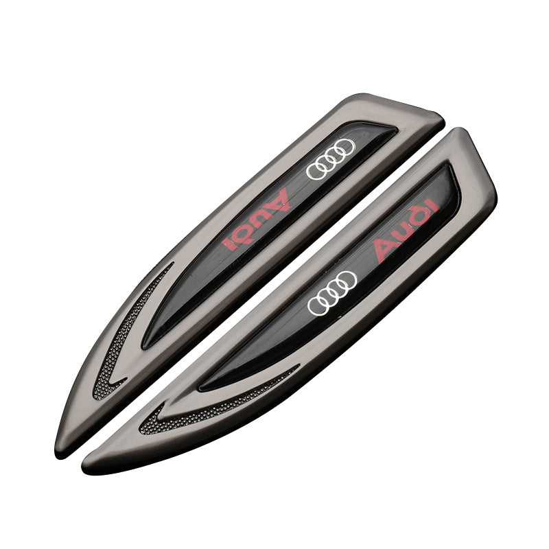 Универсална значка за кола с лого, персонализируем метален стикер за кола (2 бр.)