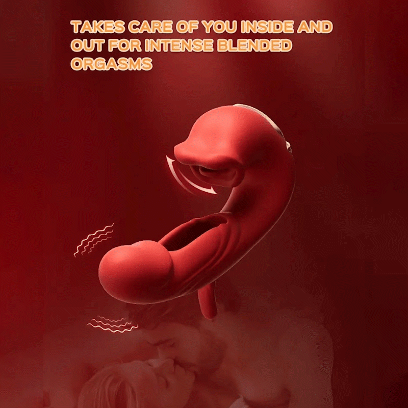 💥Ново през 2025 г. 💞 7 вибрации и 5 режима на люлеене - вибратор за G-точка