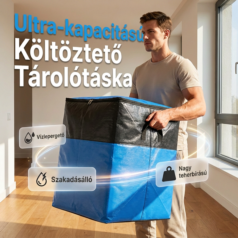 🧳50K+ ПРОДАДЕНИ!📦🔥Купи 1 Вземи 1 Безплатно🔥Сгъваема чанта за съхранение и преместване 🏠