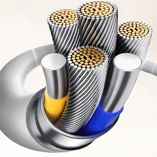 🔥4 в 1 USB кабел за зареждане, бързо зареждане⚡