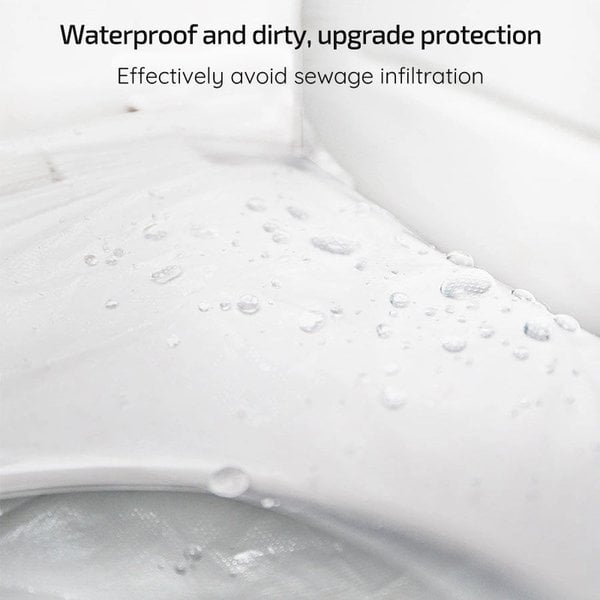 🛡️ За вашето здраве! 🌿 Биоразградим пластмасов протектор за тоалетна чиния за еднократна употреба 🥰