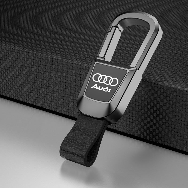 🎉Висококачествен ключодържател за кола от естествена кожа