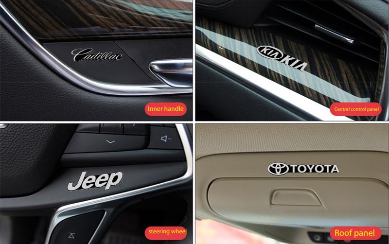 Гореща разпродажба ✨50% отстъпка ✨3D креативни декоративни стикери с лого на кола 🎉4 бр.🎉