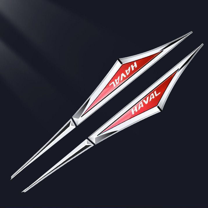 Креативни поцинковани метални стикери за кола ✨2 бр.✨