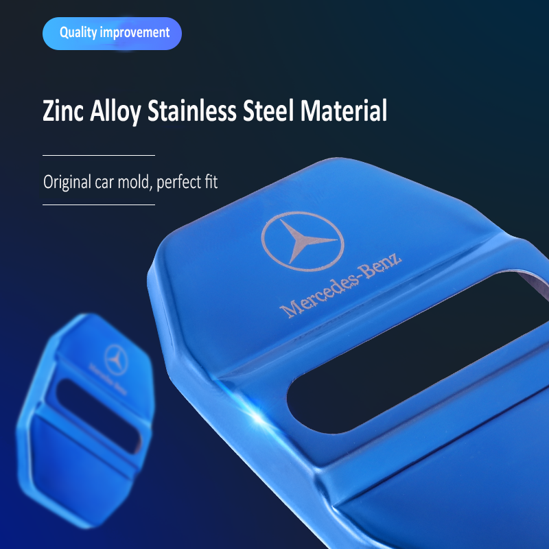 Гореща разпродажба ✨50% отстъпка ✨Защитен капак за ключалка на автомобилна врата от неръждаема стомана, антикорозионна защита 🔥4 бр. 🔥