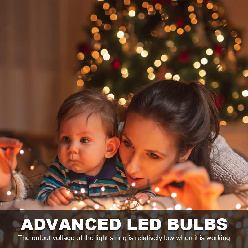 🎄 LED коледна лампичка за елха във формата на петолъчна звезда 🎄