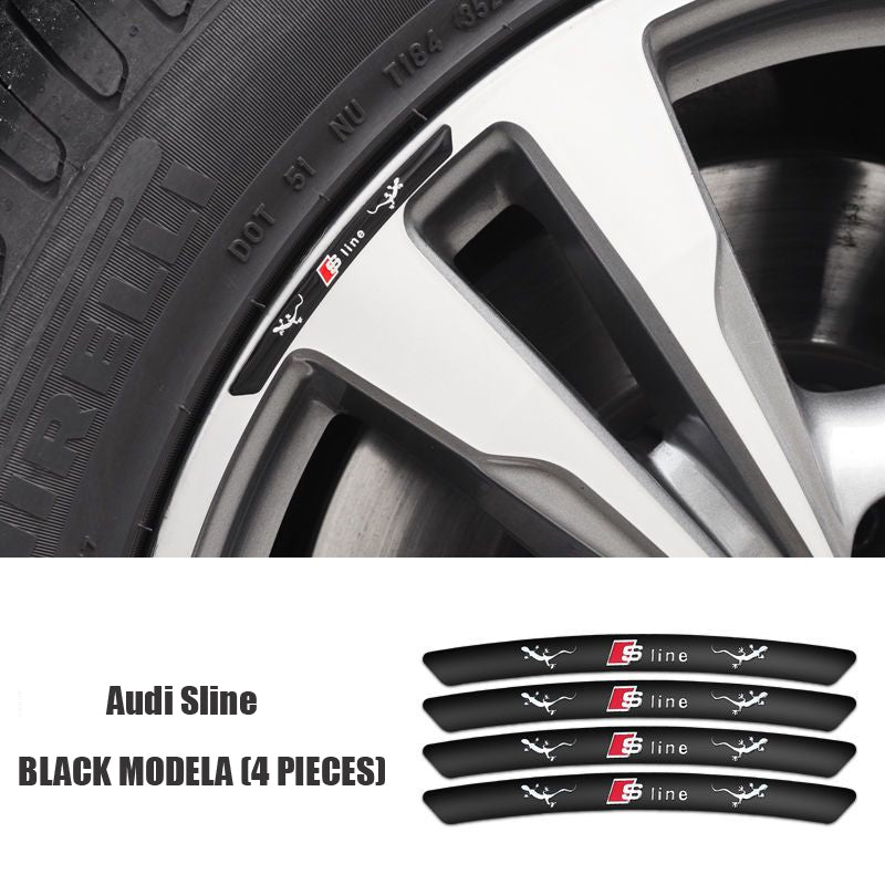 Гореща разпродажба ✨50% отстъпка ✨3D стикер за метална джанта с личност (4 бр.)