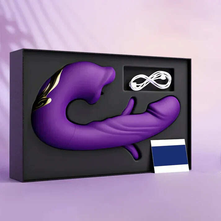 💥Ново през 2025 г. 💞 7 вибрации и 5 режима на люлеене - вибратор за G-точка