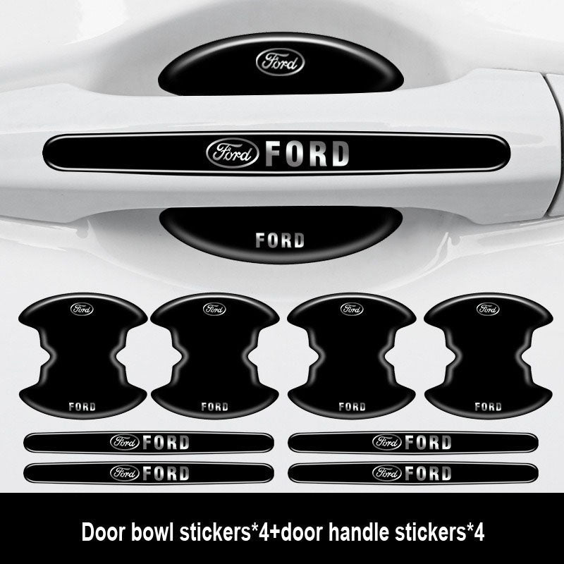 Сгъстено лепило за автомобилни врати с лого ✨8 бр.✨