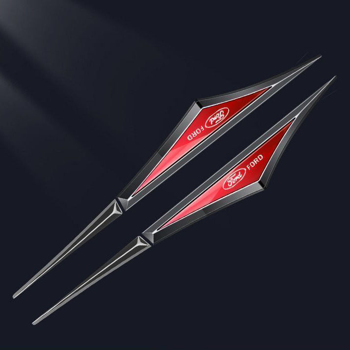 Креативни поцинковани метални стикери за кола ✨2 бр.✨