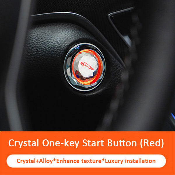 Promoție excelentă🔥Reducere de 49%🔥Buton de protecție cu cristal cu o singură cheie pentru pornire