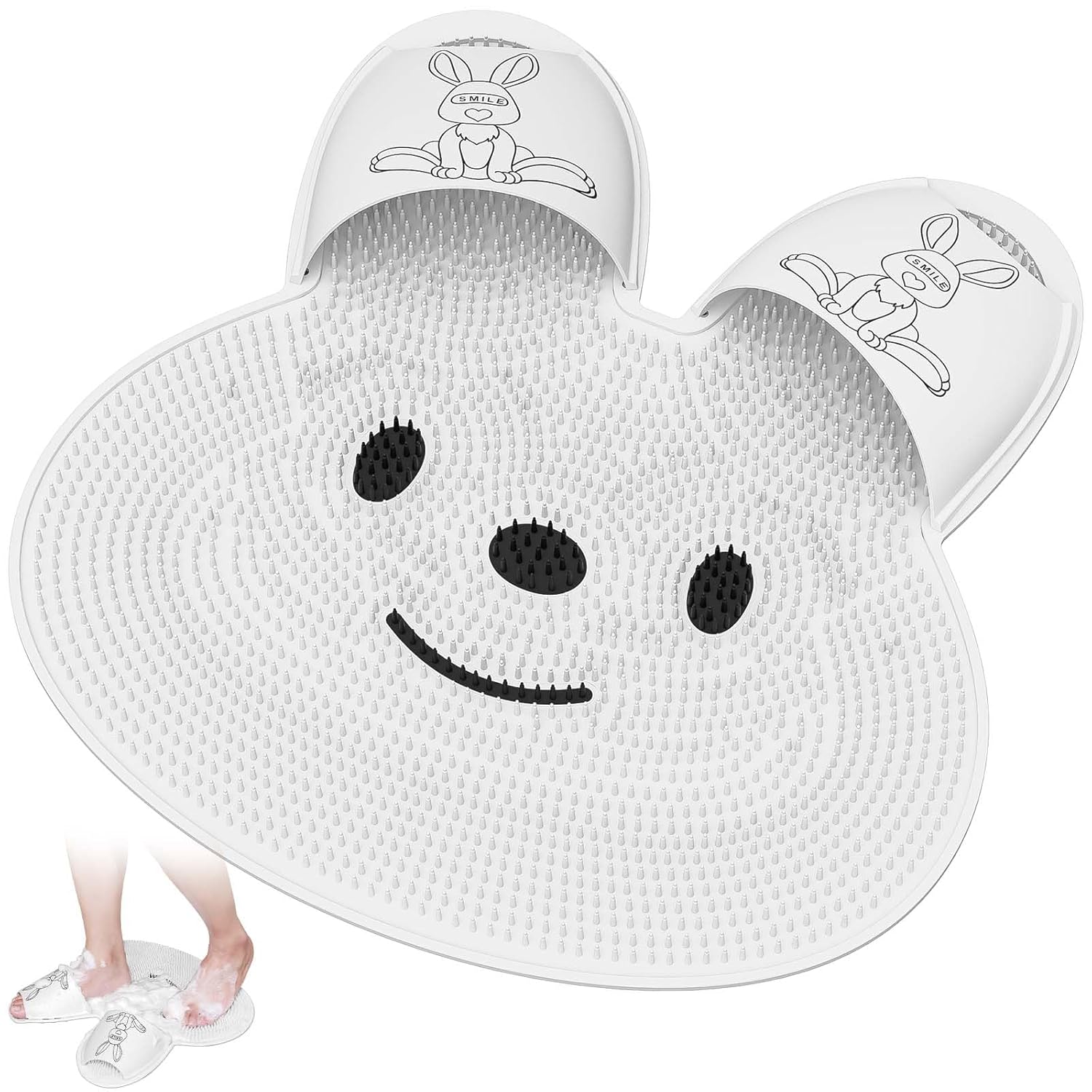 Изключително голяма постелка за почистване на крака под душа