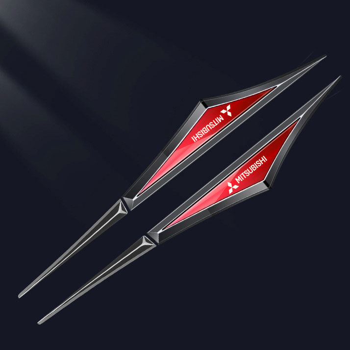 Креативни поцинковани метални стикери за кола ✨2 бр.✨