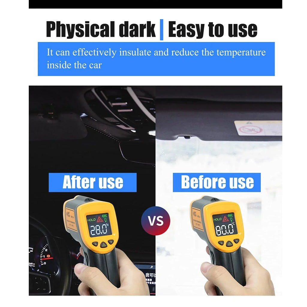 Сенник за кола, термощит за предно стъкло