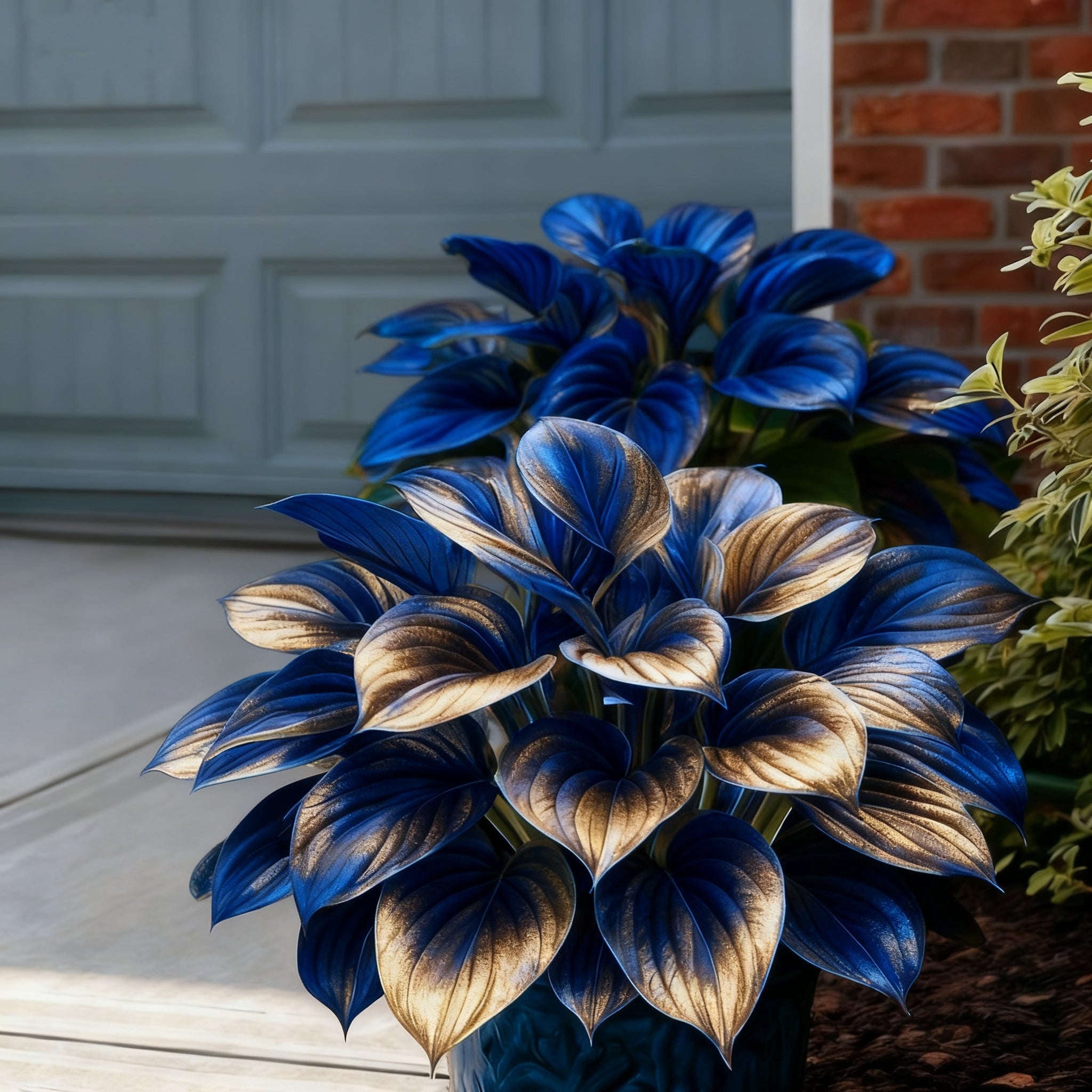 🌈🔥 Лимитирана серия хости с дъгови пламъци - рядка многоцветна листа, ексклузивно в нашия магазин 🌸