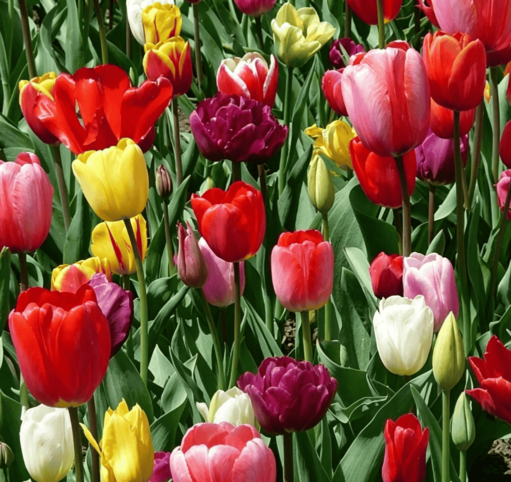 🌷Ritka tulipánmagok – Színes tavaszi virágok cserepekbe, szegélyekbe és kertekbe