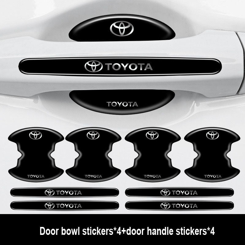 Сгъстено лепило за автомобилни врати с лого ✨8 бр.✨