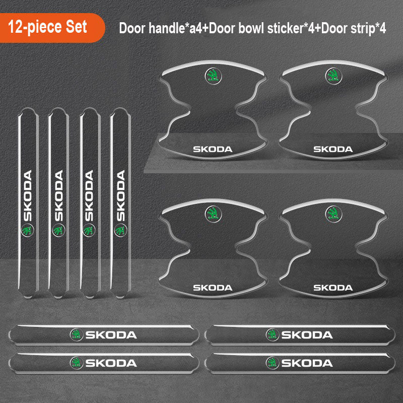 Сгъстено лепило за автомобилни врати с лого ✨8 бр.✨