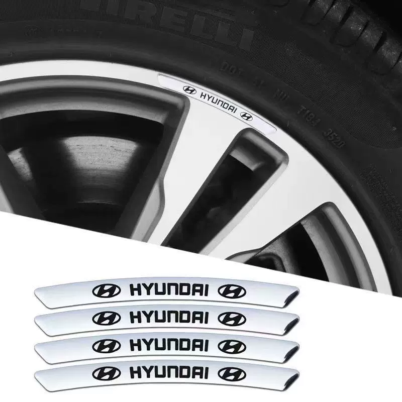 Гореща разпродажба ✨50% отстъпка ✨3D стикер за метална джанта с личност (4 бр.)