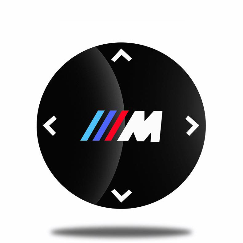 Декоративен стикер за мултимедийния бутон на BMW