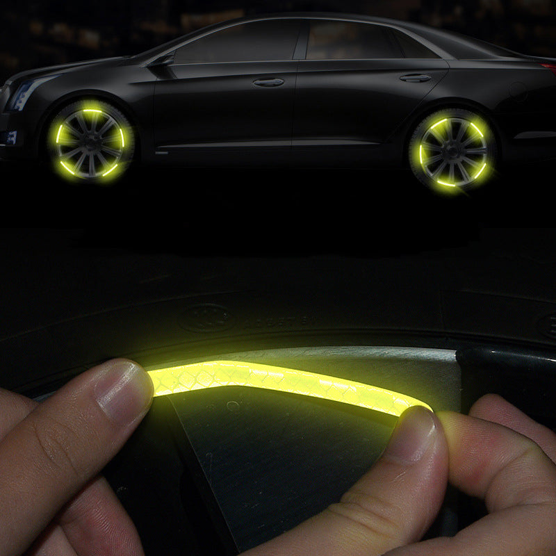 Подобрени, персонализирани светлоотразителни предупредителни стикери за ширина на гумите ✨20 бр.✨