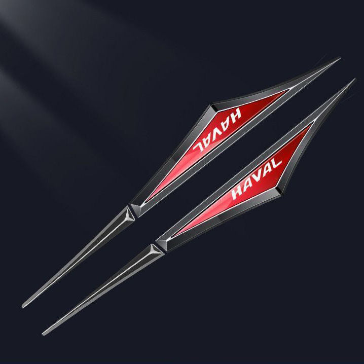 Креативни поцинковани метални стикери за кола ✨2 бр.✨