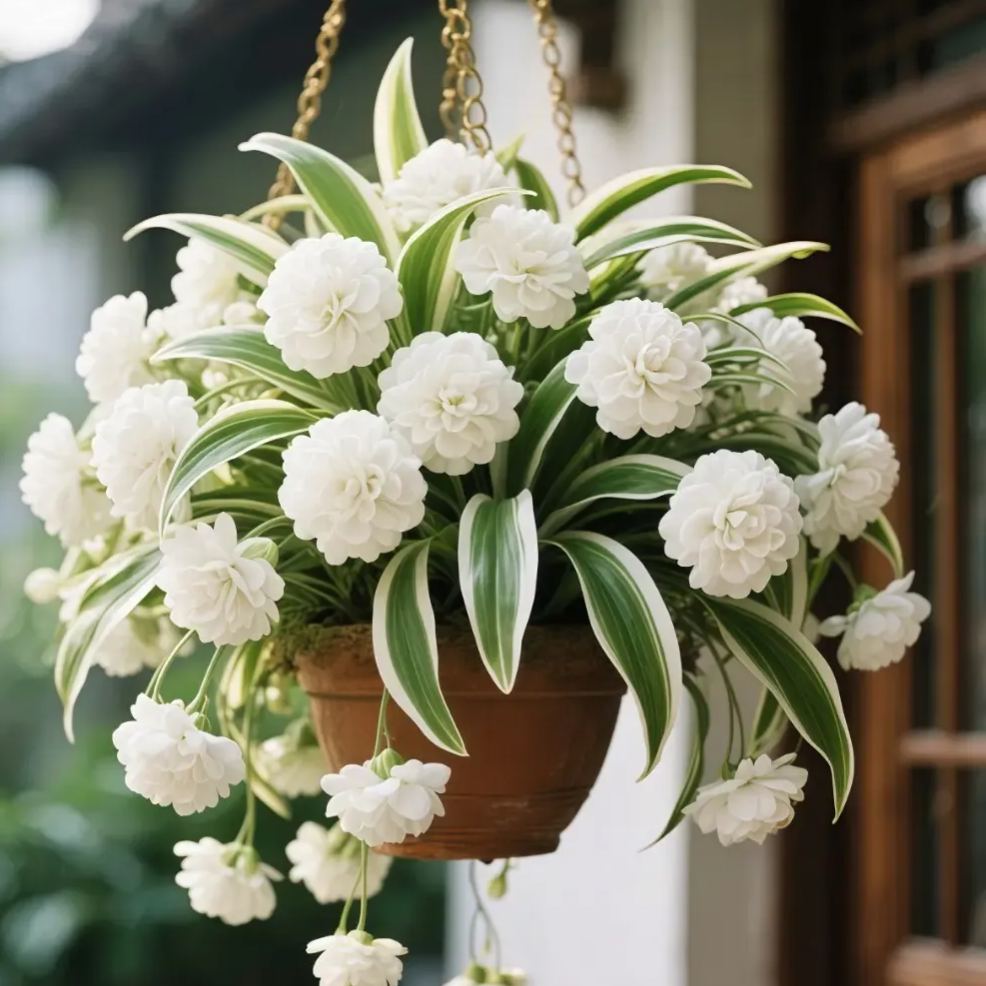 🌼 Ароматни луковици на растението Златен гигантски паяк