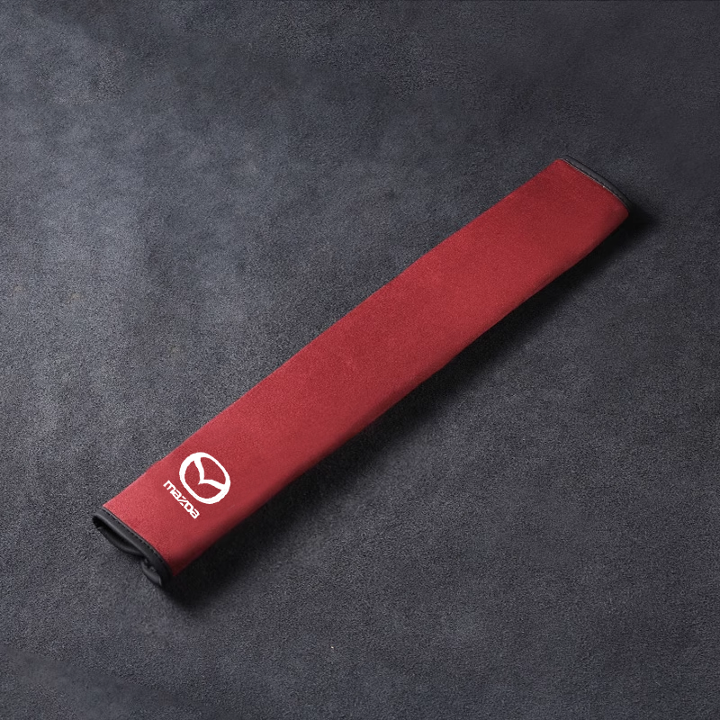 Калъф за предпазен колан от копринена кожа - защита за врата и опция за лого