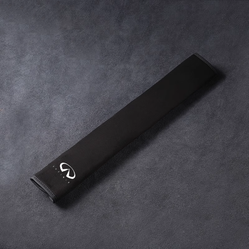 Калъф за предпазен колан от копринена кожа - защита за врата и опция за лого