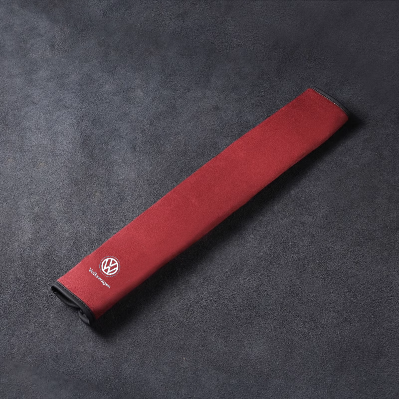 Калъф за предпазен колан от копринена кожа - защита за врата и опция за лого