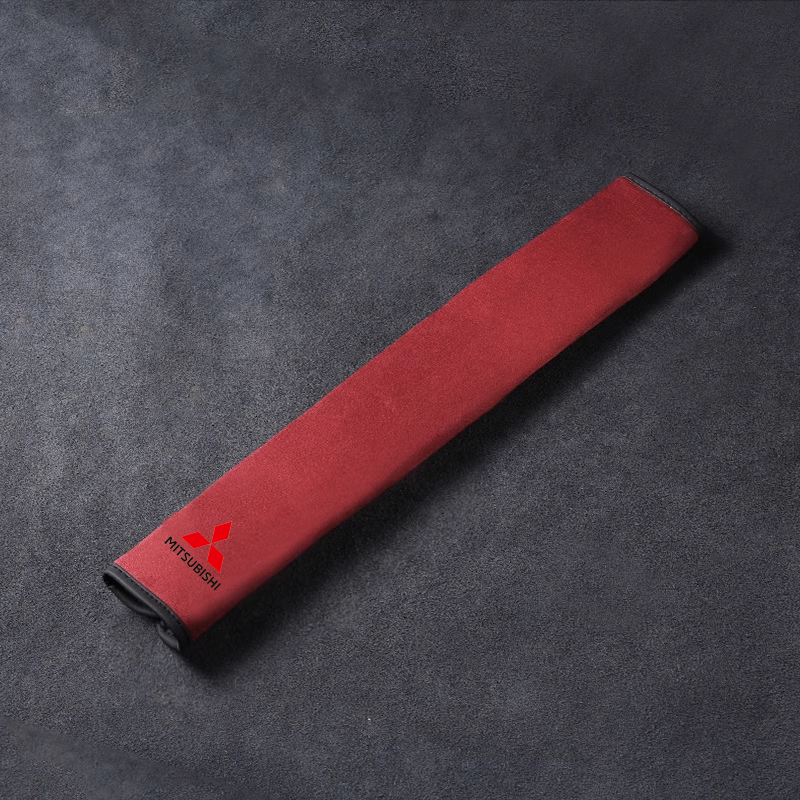 Калъф за предпазен колан от копринена кожа - защита за врата и опция за лого