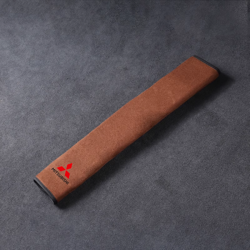 Калъф за предпазен колан от копринена кожа - защита за врата и опция за лого