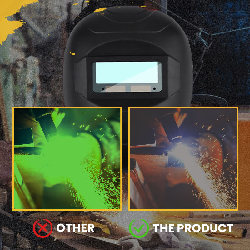 Лека и издръжлива 2-в-1 маска за заваряване и предпазни очила