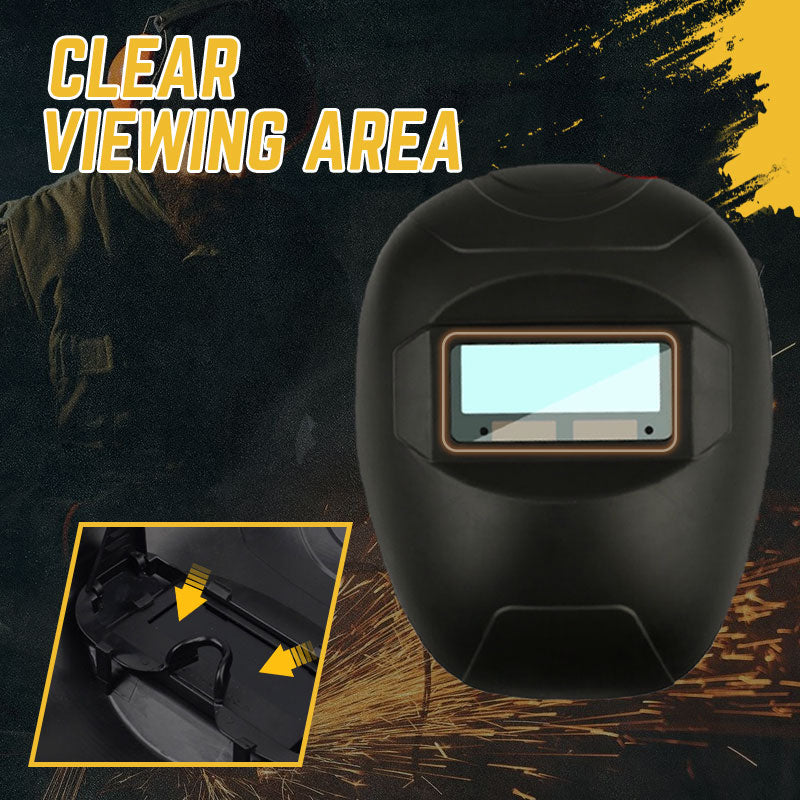 Лека и издръжлива 2-в-1 маска за заваряване и предпазни очила