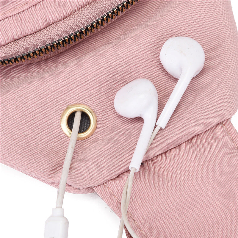 💥Чанта за гърди с цип и множество джобове