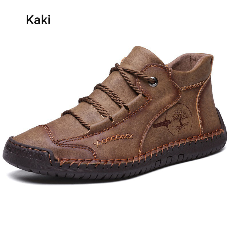 【Wykonane ręcznie】 Buty outdoorowe wykonane z prawdziwej skóry🔥
