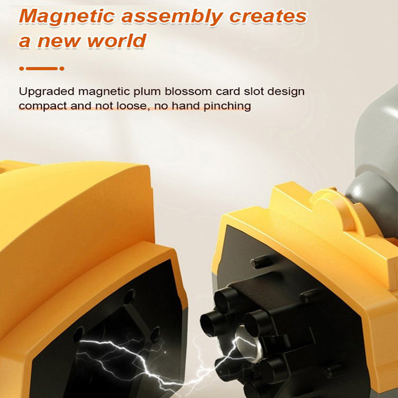 2025 Нови логически играчки за инженерни превозни средства с магнитни трансформатори